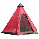 TIPI - Zelt für 4 Personen - 300x350cm, Höhe: 260cm - rot